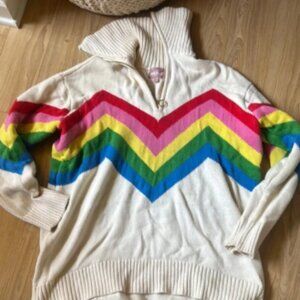 MUMU Chevron Sweater